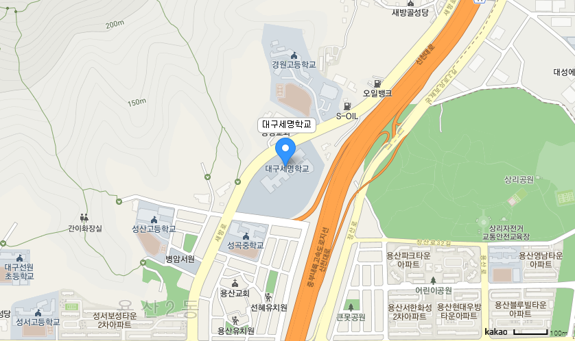 학교 찾아오시는 길 지도